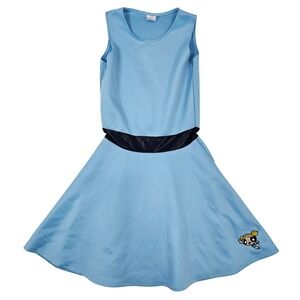 Powerpuff Girls Bubbles Costume Dress Blue‎ Sleeveless Skater XL Cartoon Network